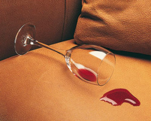 spill on upholstery